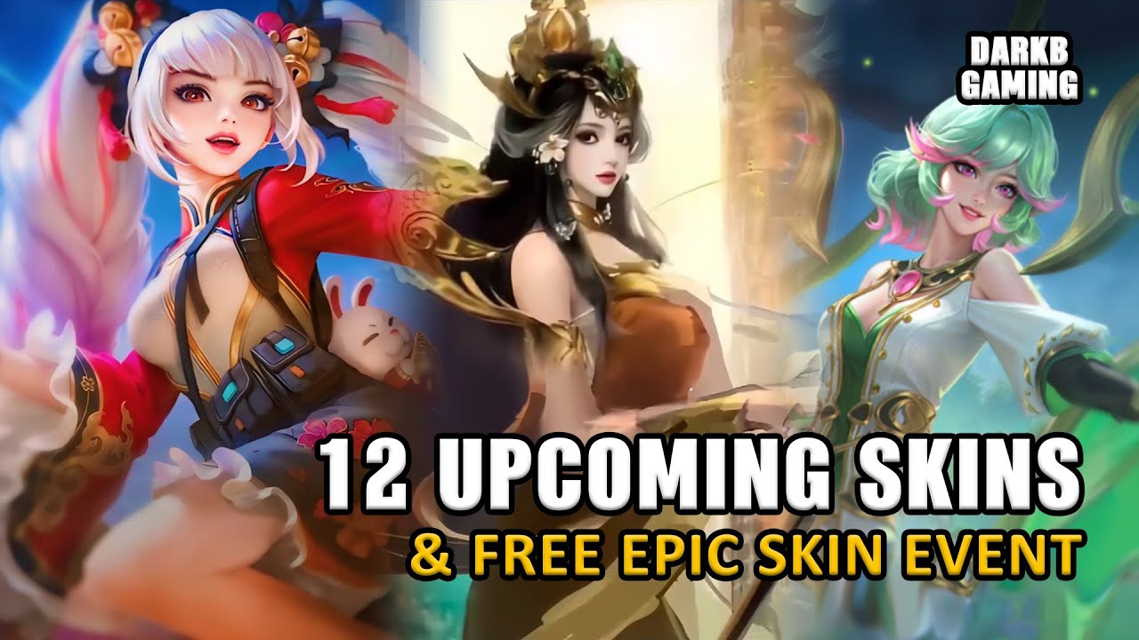 12 Upcoming Skins and Free Epic Skin Event | July 2024 Starlight Skin, Free Epic Skin & more | MLBB