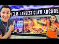 We are BACK at The LARGEST Claw Machine Arcade in Las Vegas!