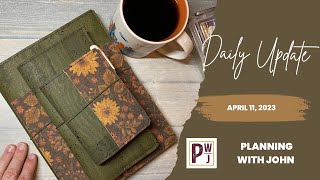 Plan and Journal with Me Daily Update