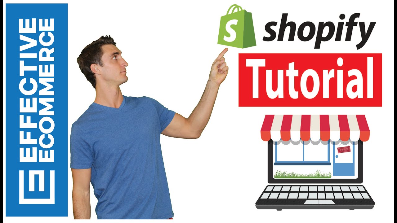 Shopify Tutorial For Beginners - Start An Online Store - YouTube