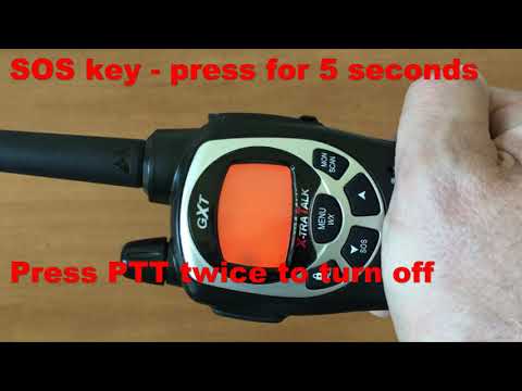 Midland GXT1000 series radio - video manual