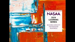 2024 Learning Series Building Capacity for Disaster Readiness