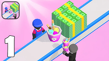 Ice Cream Ready! - Gameplay Walkthrough Part 1 - Make Ice Cream (iOS, Android)