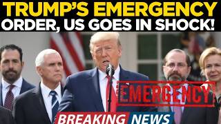 Donald Trump Declares Emergency   Historic White House Announcement Rocks The Nation  Us News