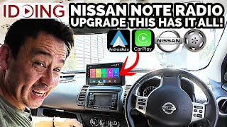 iDoing 9' Touchscreen Radio Nissan Note Car Play Upgrade Does It All! - Full Install Instructions!