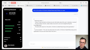 Работа Schema-Guided Reasoning с локальной Qwen-30b-a3b LLM