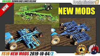 FS19 | New Mods (2019-10-04/2) - review