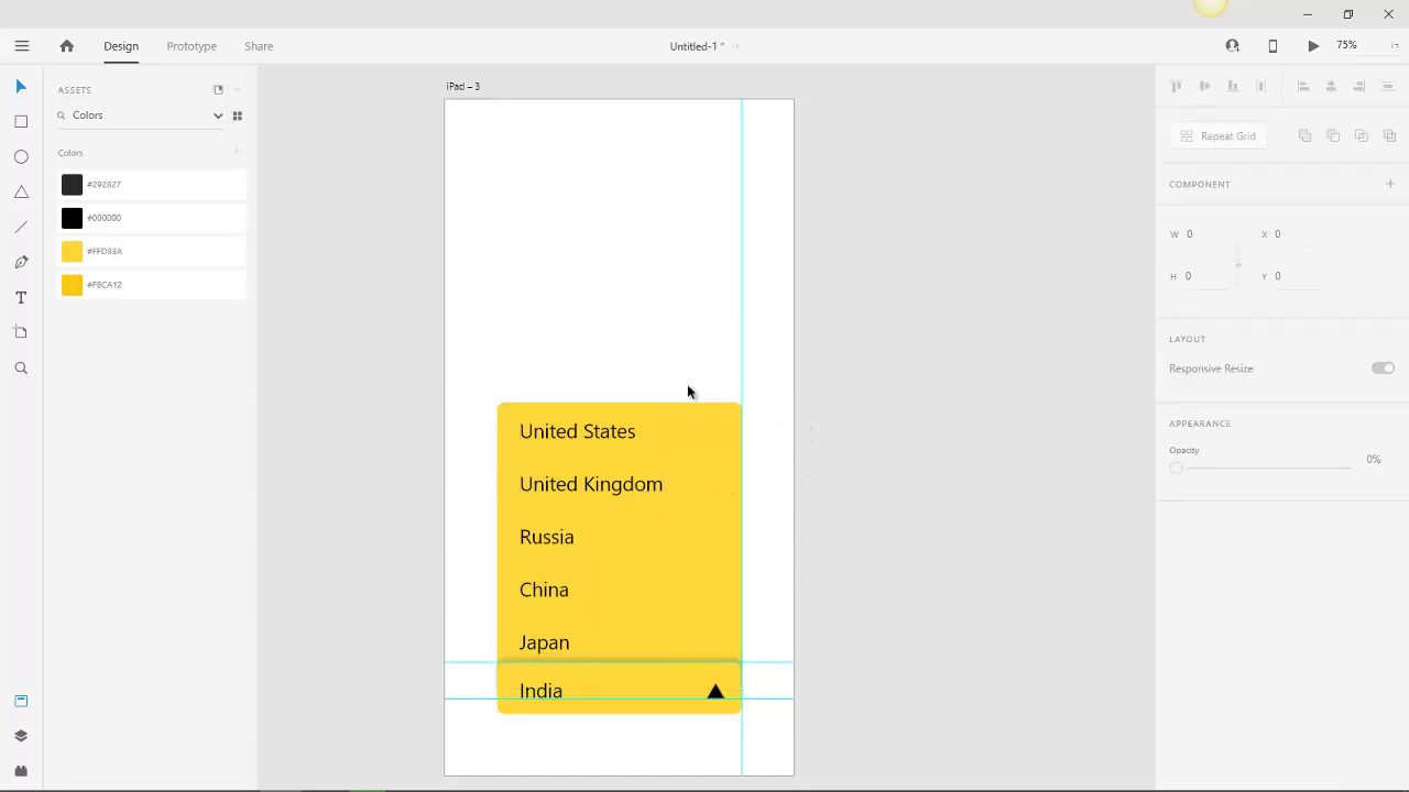 Drop down animation - YouTube