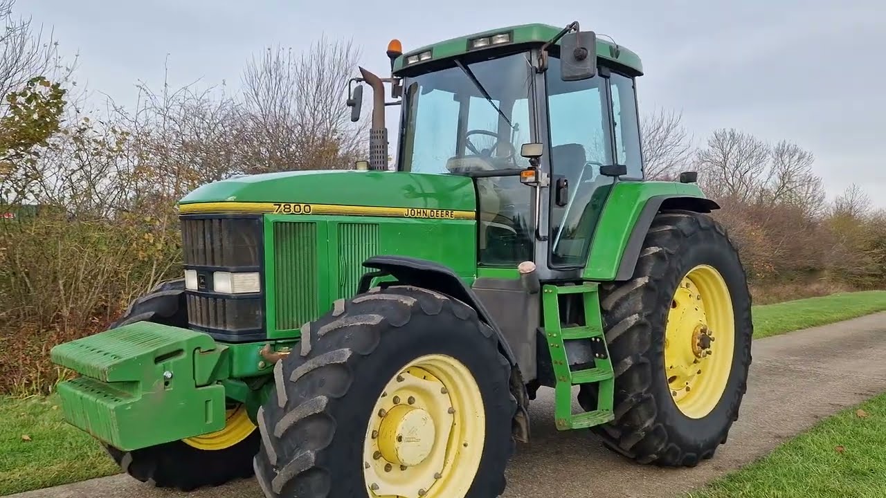 1996 John Deere 7800 4WD Tractor 21436