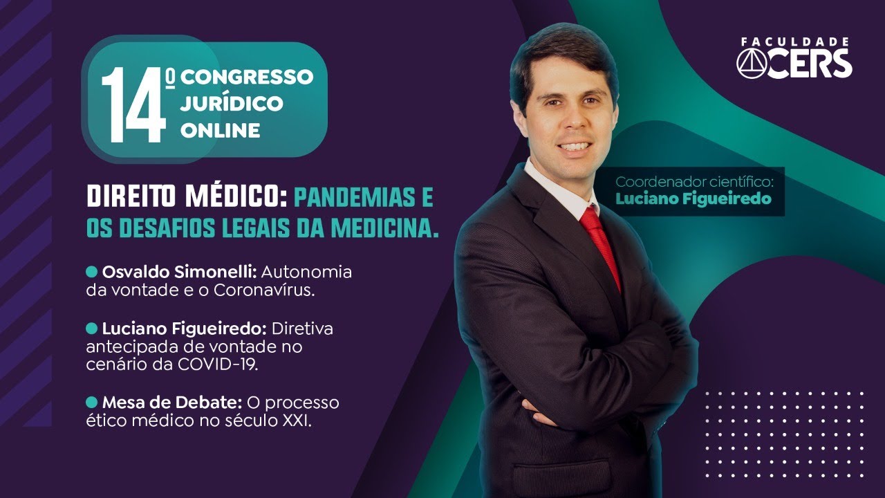 14º CONGRESSO JURÍDICO ONLINE - DIREITO MÉDICO | DIA 01
