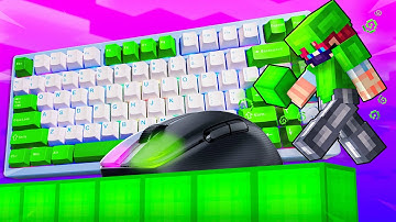 Best Keyboard & Mouse ASMR – BedWars PvP and Bridging