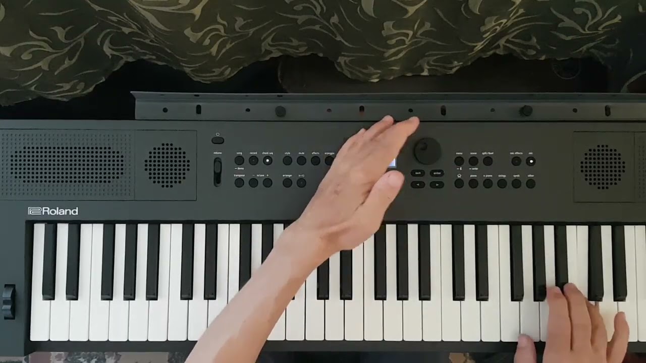 Roland GO:KEYS 5 -  Jan Hammer Crockett's Theme Synth Cover