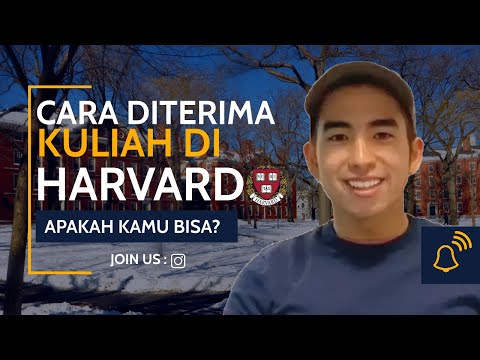 CARA KULIAH DI HARVARD UNIVERSITY BUSINESS SCHOOL AMERIKA!!