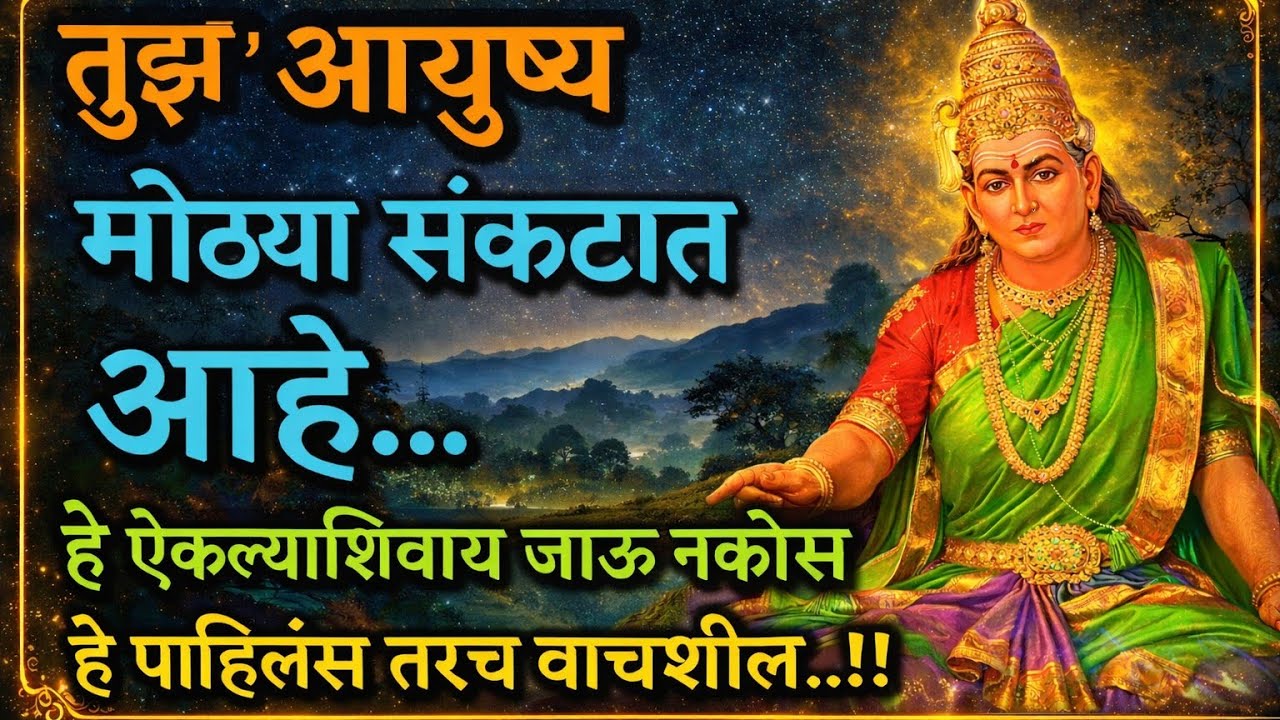 हे ऐकलंस तरच मोठ्या संकटातून वाचशील.. नाहीतर...universe message ||Motivatinal speech ||