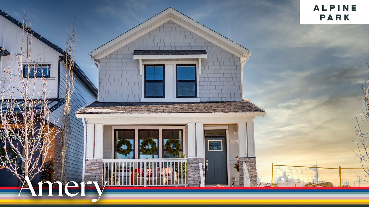 TOUR a Stunning Home in Calgary's Newest Community of Alpine Park ...