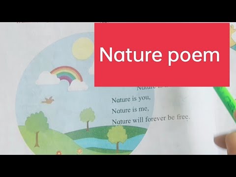 Nature | English Class 1 poem Nature | Standard 1 Nature Poem - YouTube