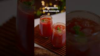 Summer drink 🍉 | Watermelon mint lemonade 😋🥤 Wealth