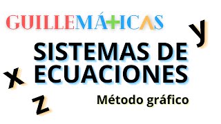 Sistemas de ecuaciones (método gráfico)