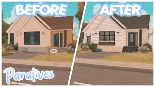 my first time renovating a house in paralives 🤔