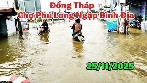 Chấn Động‼️Chợ Phú Long Phường Sa Đéc Đồng Tháp Ngập Bình Địa Buôn Bán Ế Quá Năn Nỉ Mua Luôn