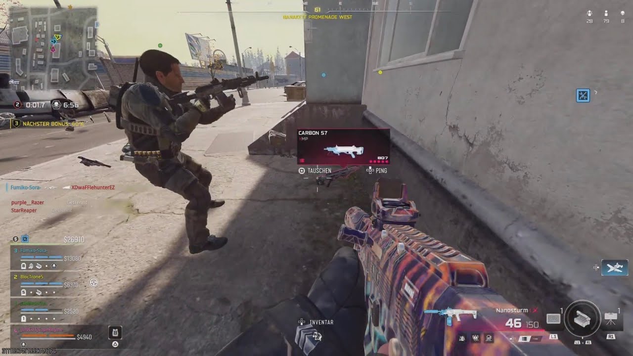 Sabi's ALLERERSTE Runde ÜBERHAUPT 🙈🤣 | Call of Duty 2er Lobby | BR Einfach