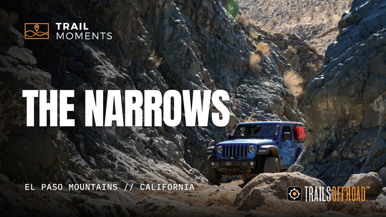 Пролив Нэрроус возле Риджкреста, Калифорния