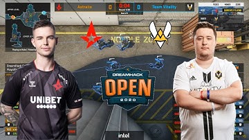 Astralis vs Vitality - NUKE map 1 - Upper Bracket - DreamHack Open Fall 2020