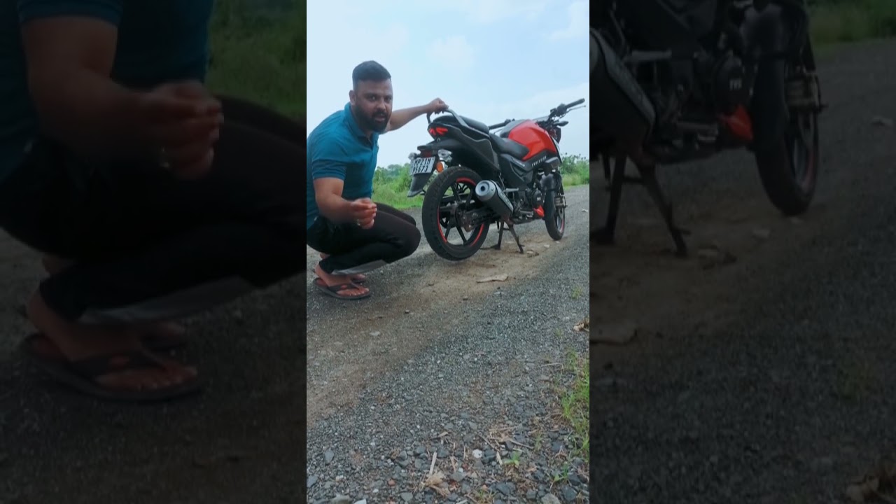 बिना किक के ऐसे स्टार्ट होती है tvs raider 😝 