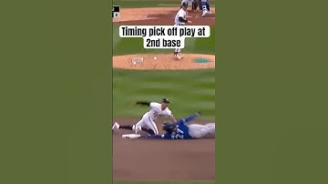 Timing Pick-Off Play