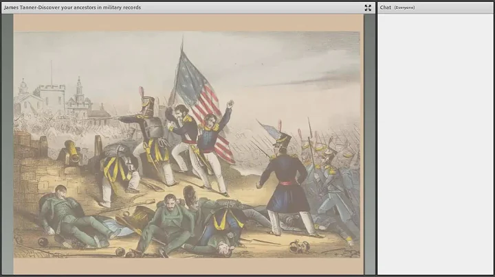 Discovering Your Ancestors in Military Records (Webinar) - James Tanner