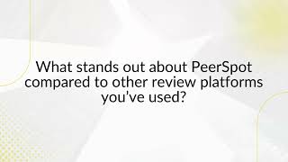 What Makes PeerSpot the Best B2B Review Platform? | Expert Insights from Microsoft