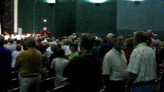 Edison High School Band Playing at the Saturday Morning Assembly