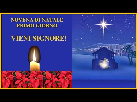 Novena Di Natale.Novena Di Natale 1 Giorno Youtube