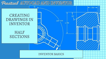 Autodesk Inventor - Creating a Half Section