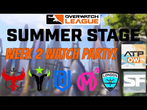 OWL Summer Stage Qualifier Week 2 Day 2 Watch Party! W/ATP! !vods !drops #OWLStreamTeam