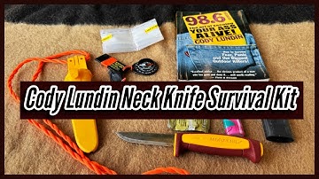 Cody Lundin Neck Knife Survival Kit 
