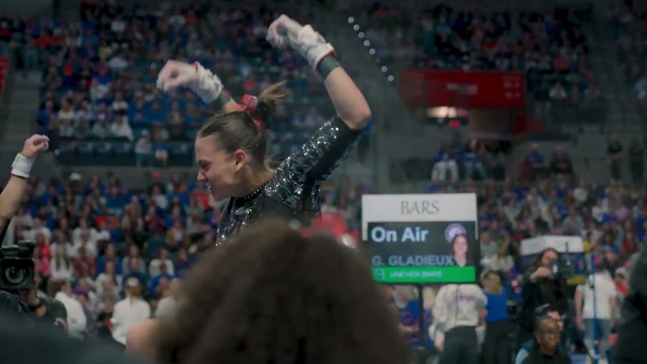 Tide Gymnastics | Uneven Bars on 🔥 in Florida | 49.550 tied for nation’s best + LaCoursiere’s 9.975