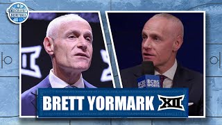 Big 12 commissioner Brett Yormark is OPEN to expansion to both CFP & NCAA Tournament