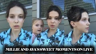 Millie & Ava’s Best Live Moments. 🤗