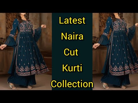 trendy-naira-cut-kurti-latest-collection-|-naira-cut-dress-design-ideas-|-latest-kurti-designs-2023