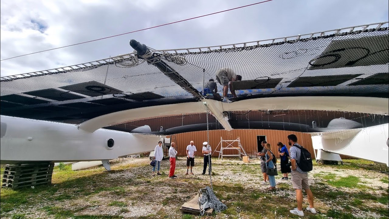 Yves Parlier présente "Le Seakite" ou la nouvelle vie de l'hydraplaneur