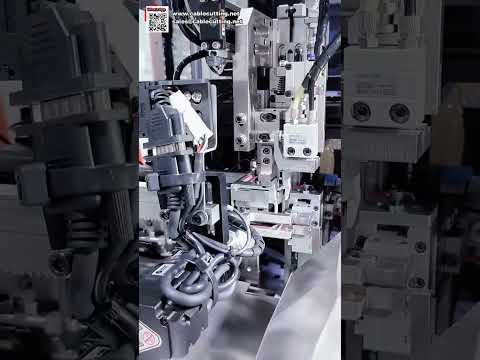 Fully Automatic Connector Housing Insertion Machine for Wire Harness Processing - Shorts