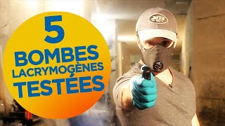Laboratoire Protegor/Karaté Bushido :  5 bombes lacrymogènes testées avec Michael Illouz