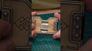 Patinating and Assembling Brass Parts | Steampunk Minimalist Wallet #steampunk #banjoshow #diy