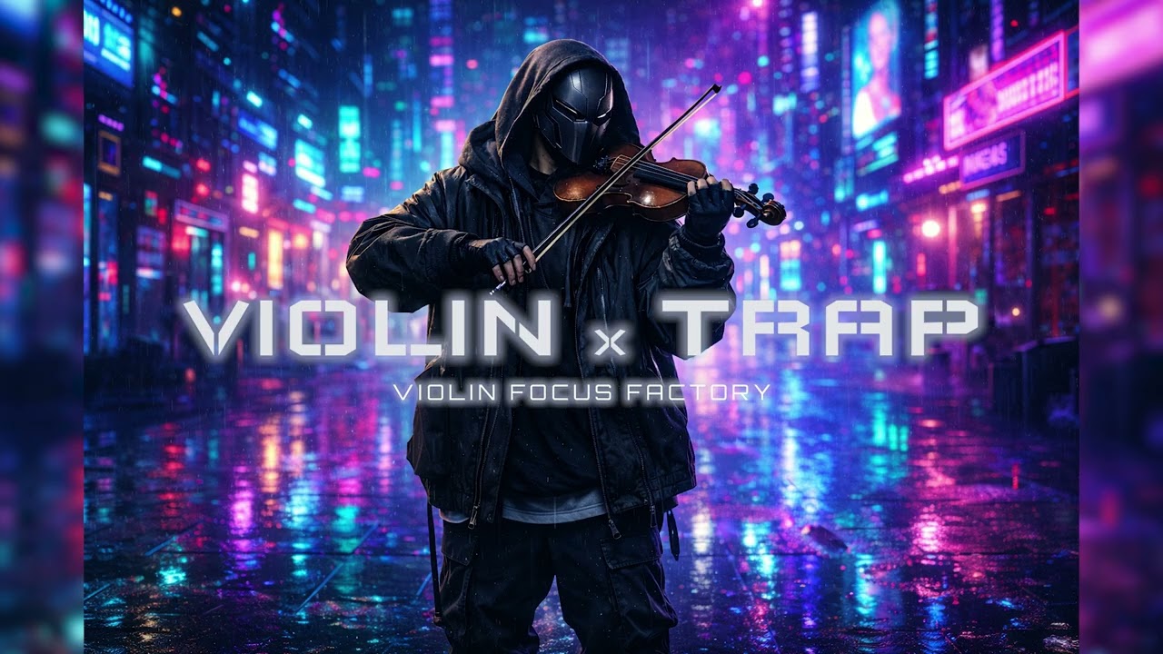 ▶Violin Focus Factory◀ - Chill Violin x Trap for Deep Work & Flow