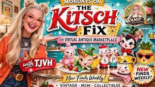 ソールドアウト❗❗アンティーク雑貨** The Kitsch Fix Monday with Thrifter Junker Vintage Hunter - YouTube