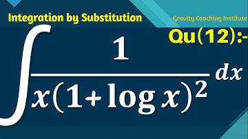 Q12 | ∫1/(x(1+log⁡x)^2) | Integral of 1 / x(1+log⁡x)^2 | Integration of 1 by x 1+log⁡x whole square