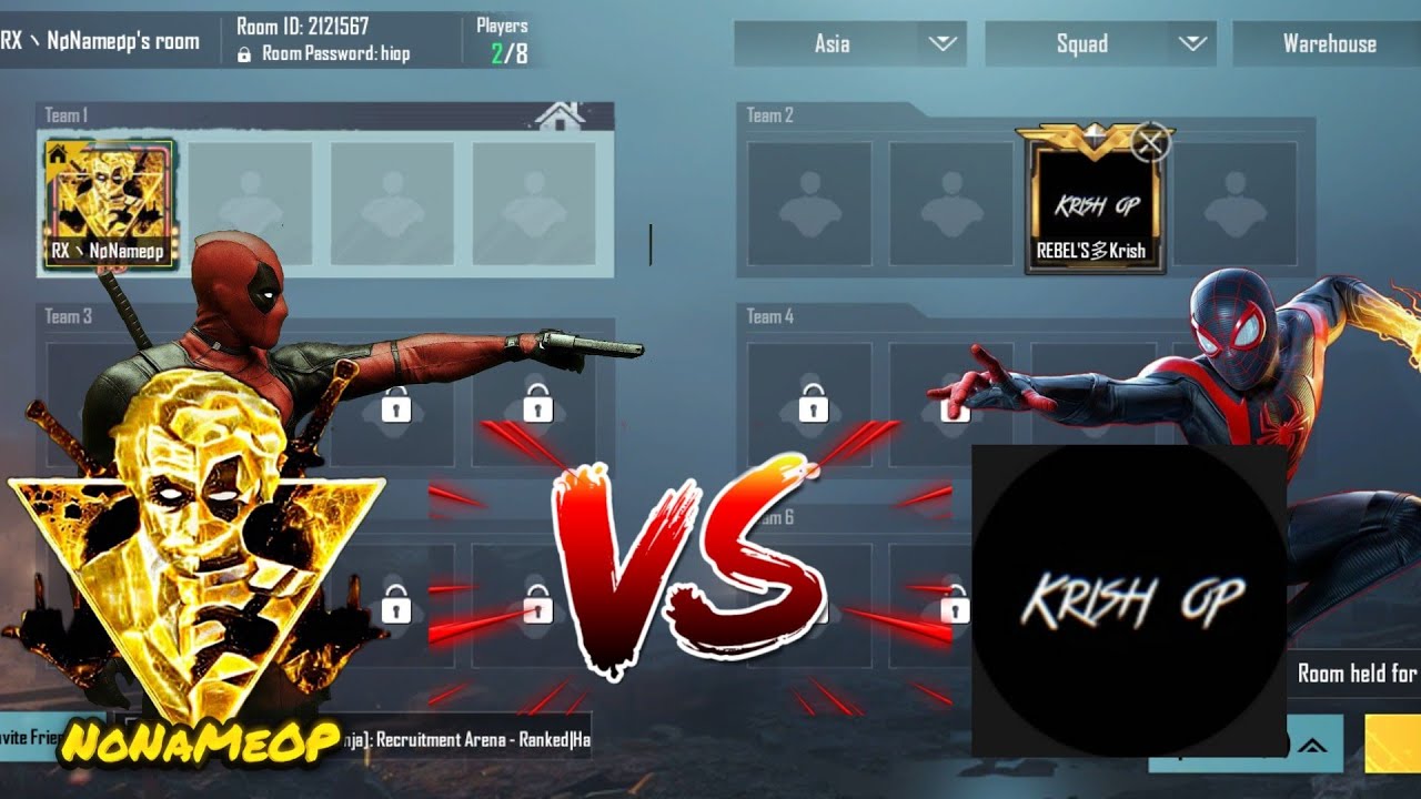 😏NONAMEOP VS KRISHOP😈