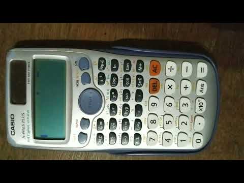 Calculate mod on Scientific calculator fx-991ES PLUS