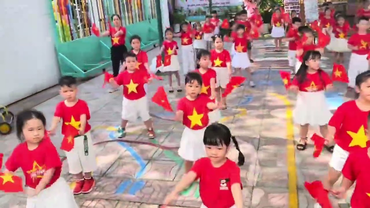 Đồng diễn ngày 18/4/2025 - trường MN Bình Trị Đông